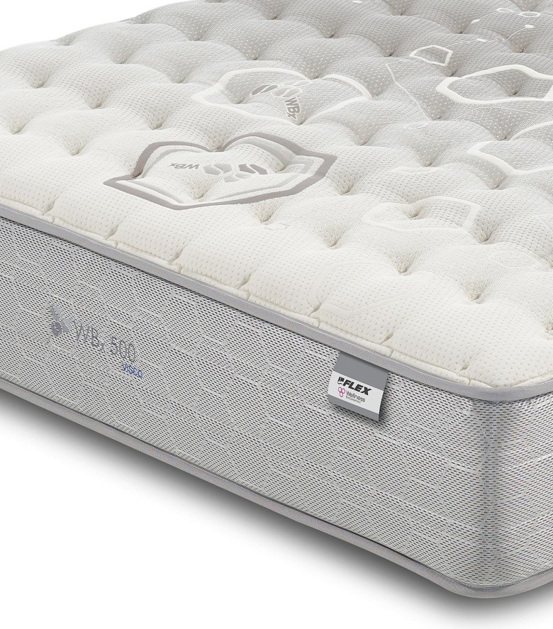 Detalle del colchón Bioceramics Wbx500 visco de Flex