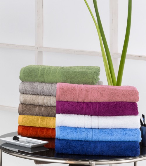 Toalla algodón egipcio colores