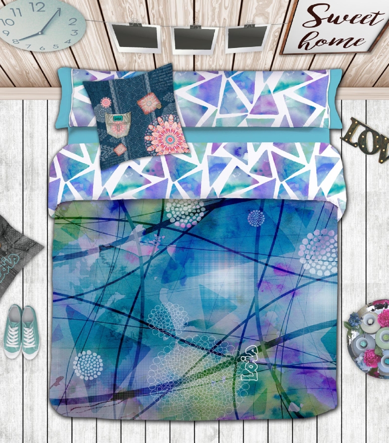 Funda nórdica Lois 3pzs – Patch